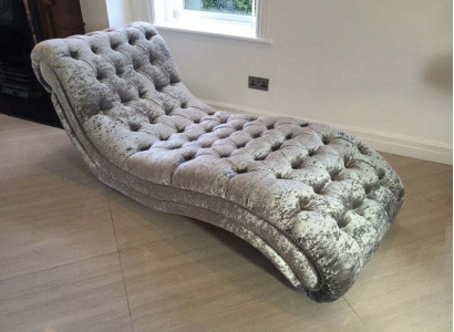 Chesterfield Chaise Longues Sofa Lounger Chaise Club Relax Decorative Loungers Leather